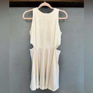 Women's White Cocktail Party Dress